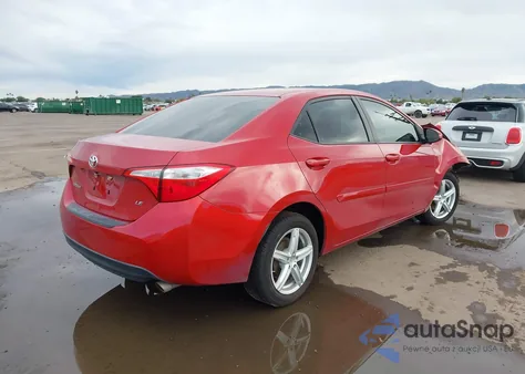 2015 Toyota Corolla Le z USA, uszkodzony, nr VIN 5YFBURHE9FP198383